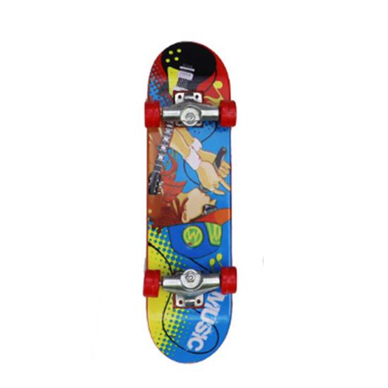 Yousheng Finger Skateboard Jucărie Copiii dezvoltă coordonarea mână-ochi Mini Fingerboards Reducerea stresului Finger Skater Jucărie de birou Cadou pentru copii