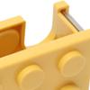 Tape Dispenser Cute Building Block Shape Easy Cutting Desk Tape Holder for School Office Study Room