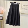 Autumn/Winter Knitted Skirt Knitted Half Length High Waist Umbrella Skirt A-line Skirt