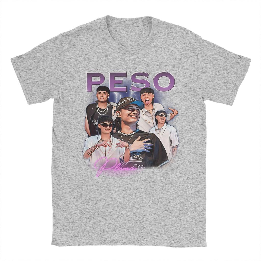 Singer Peso Pluma Dinastía Tour 2026 TShirts for Unisex Casual 100 Cotton Tees O Neck Short Sleeve T Shirts Adult Clothing