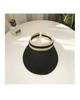 Lady Summer Empty Top Sun Visor Hat Summer Straw Wide Brim Sun Cap Uv Protection Hat