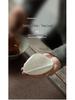Dehua White Porcelain Tea Scoop for Pu'er Tea Ceremony – Ceramic Tea Leaf Holder and Viewing Tool.