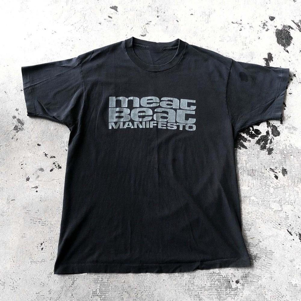 

MEAT BEAT MANIFESTO SATYRICON Cotton Black Unisex S-5XL BT943 Unisex T-Shirt XL