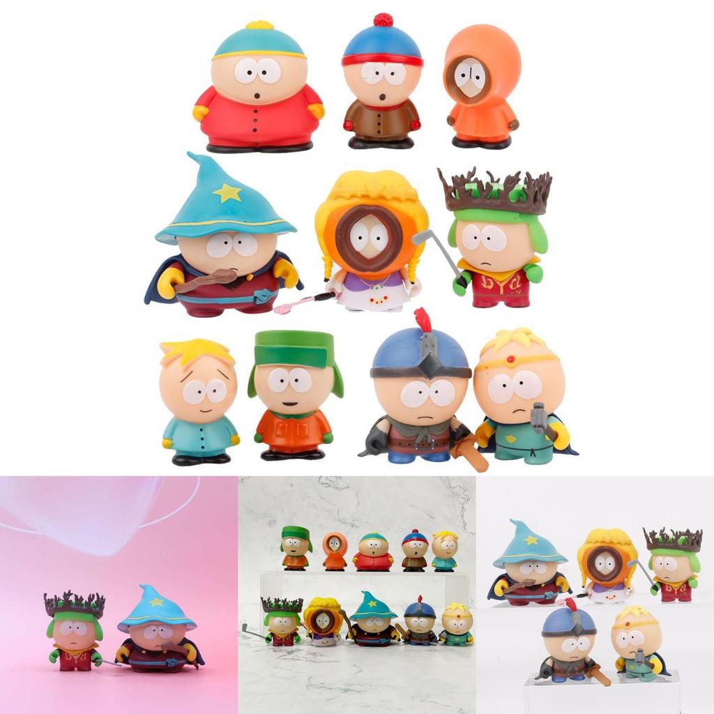 Stunning South Park The Stick Of Truth Cartoon Doll Durable Table Decoration Gift Model Figures