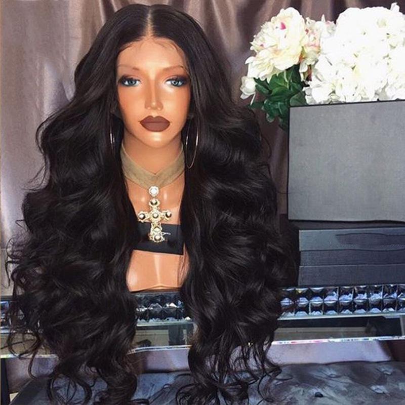 Wig Female Fashion Long Curly Hair Big Wave 613 #Golden Curly Hair African Wig
