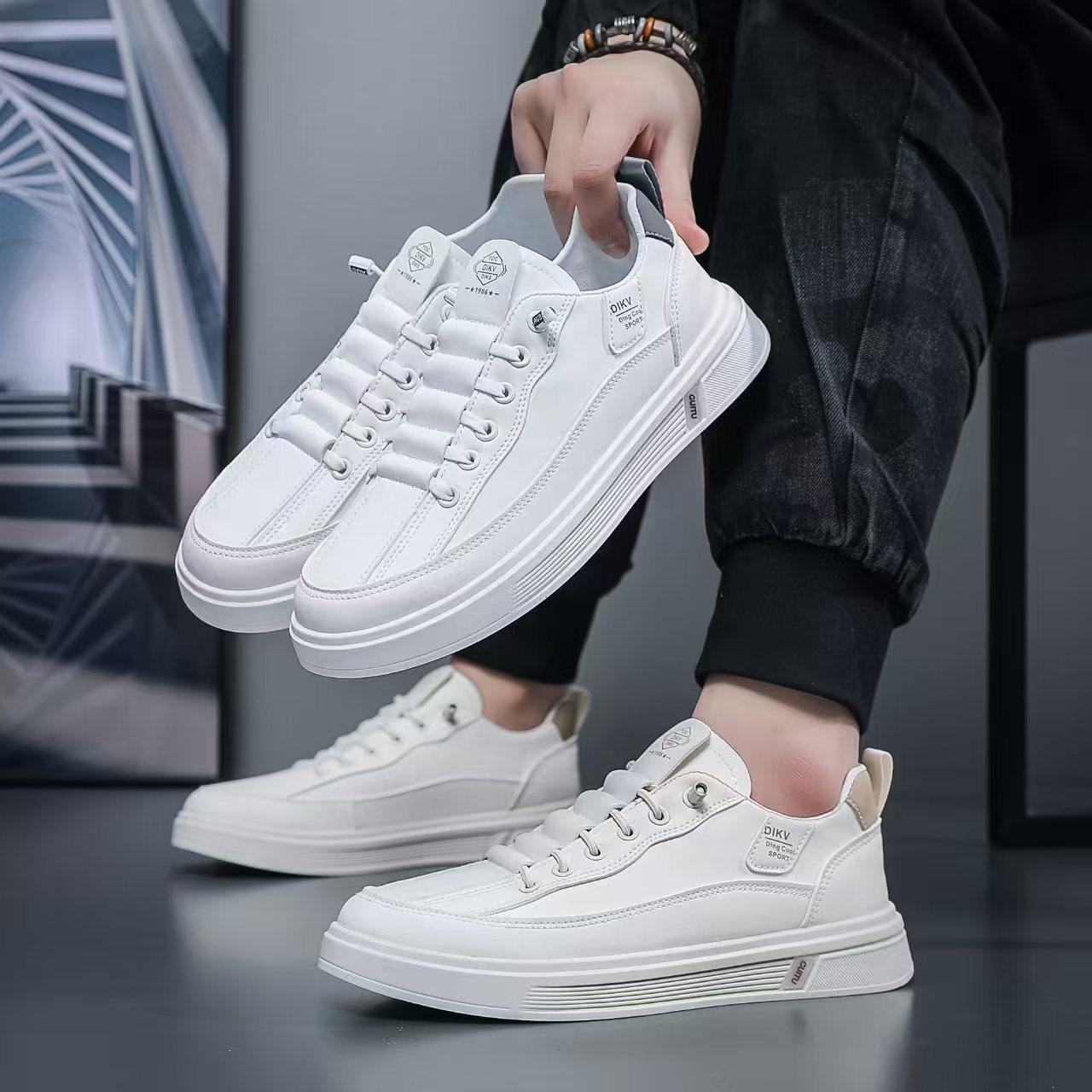

Customized board shoes, little white shoes, new trendy men s comfortable shoes, men s spring and summer Korean version trendy versatile casual shoes 44