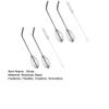 2-in-1 Stainless Steel Straw And Blender Flexible Reusable Whisk Straw for DIY Creative Shapes Kitchen Essential for Coffee Shops Restaurants