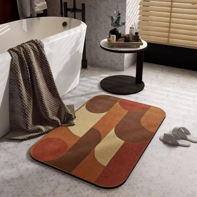 Bathroom Absorbent Diatom Mud Toilet Doormat Toilet Toilet Floor Mat Toilet Carpet
