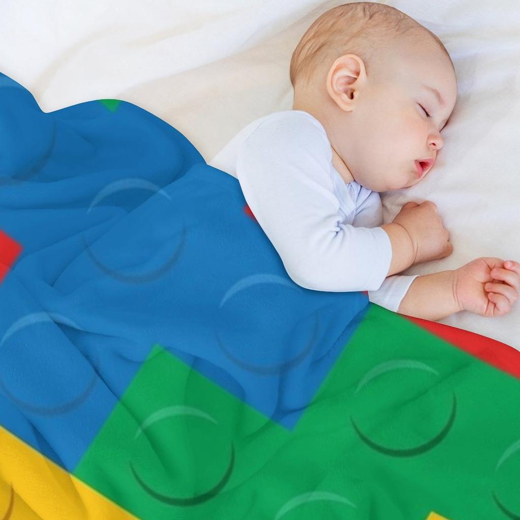 Building Blocks Throw Blanket Beautifuls Heavy decorative Comforter Blankets