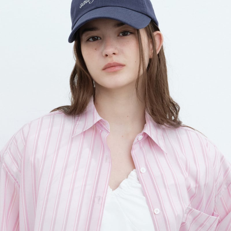 

springcrocus Sad Girl Club Cap-Navy FREE