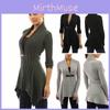 Cozy Women's Cardigan Top With Soft Fleece Fur For Winter Warmth And Style