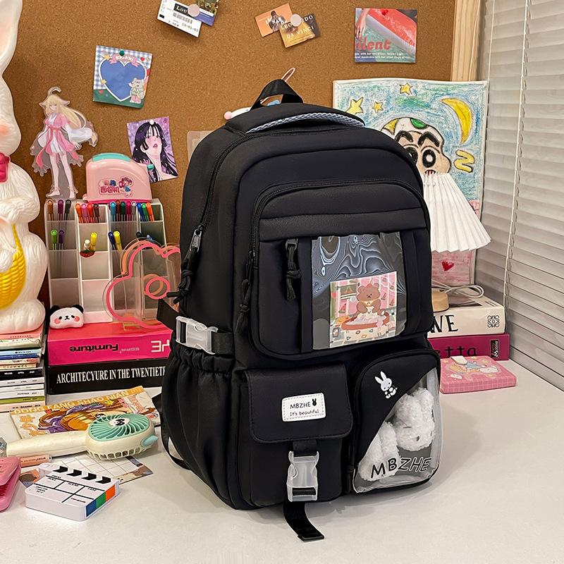 Versatile Large Capacity Computer Backpack  Junior High School Travel Bag Senior High School Backpack