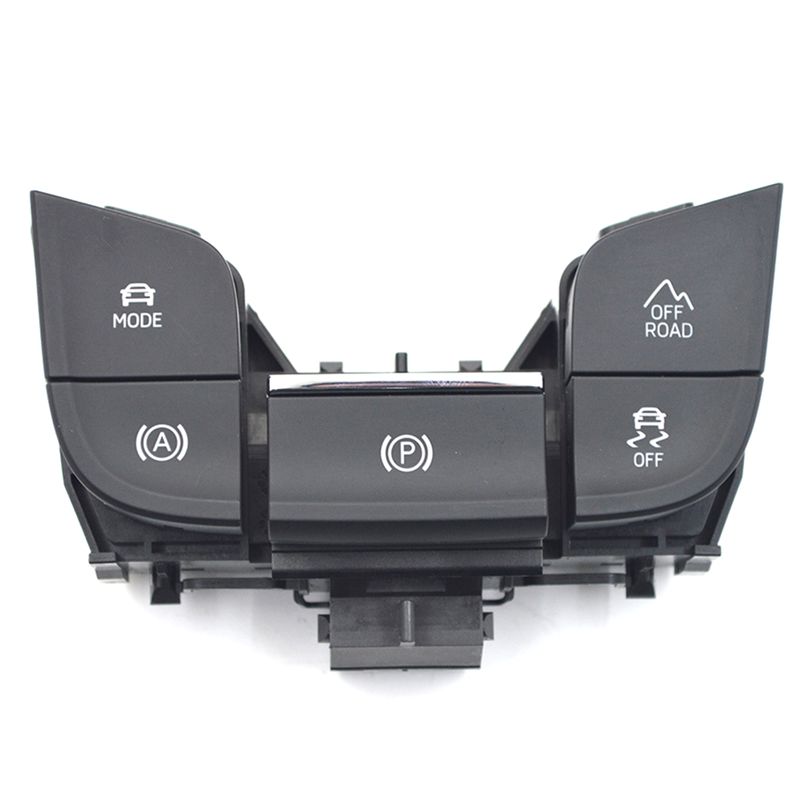 56G927225B For Skoda Karoq Kodiaq Handbrake Switch Mode ESP OFF ROAD Parking Assist Switch Button чёрный