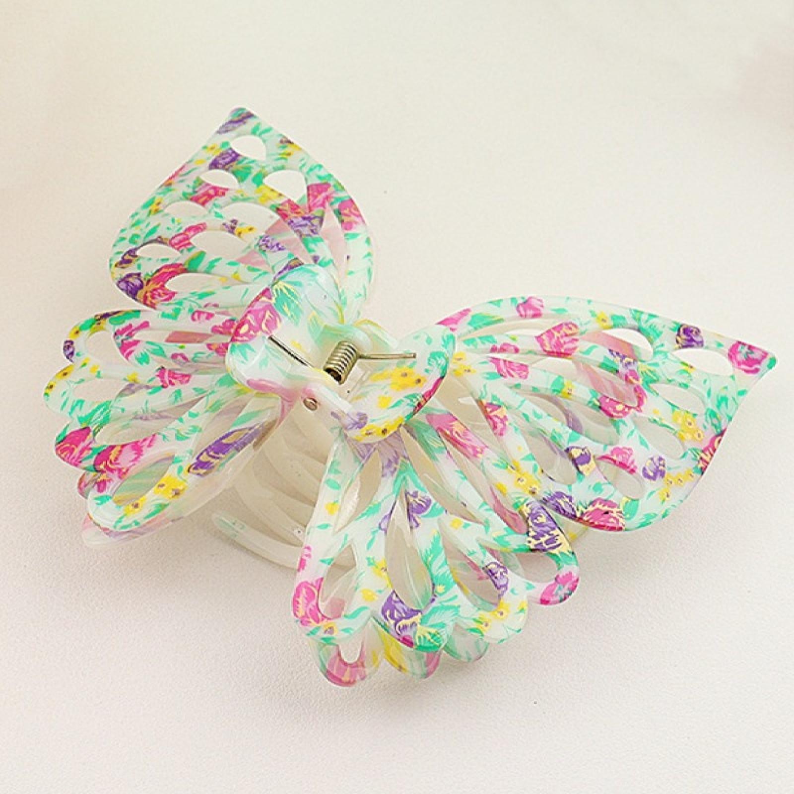 

1PC Super Fairy, Double Layer, Butterfly, Hair Clip, Back of Head, Updo, Hair, Clip, Large, Shark Clip, Hair Clip, Hair Grip