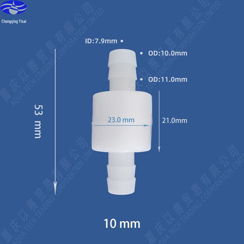 Ozone & Oil Resistant Plastic Check Valve / Stop Valve / Non-Return Valve