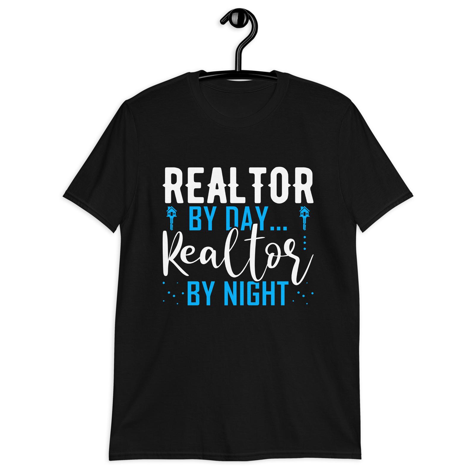 Realtor by Day Realtor by Night Shirt funny Realtor S разноцветный