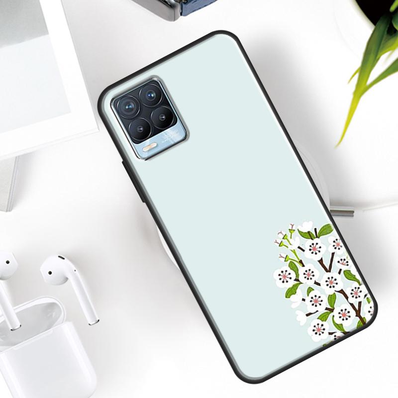 Purple Background Pattern Case For Realme 15 12 11 13 14 Pro Plus C65 C67 C61 C53 C55 C51 C25 C63 C71 C75 GT6 GT7 Pro