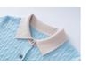 Women's Cashmere Blend Two-Tone Cable Knit Cardigan, Faux Two-Piece, Fold-Over Sweater, Loose Wool Coat