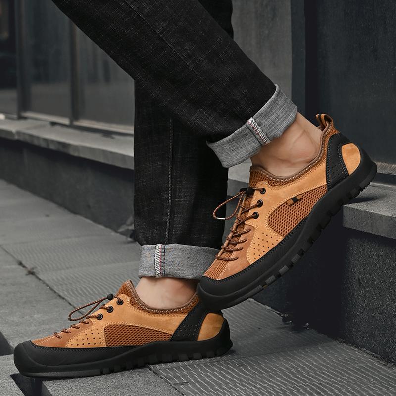 Мужская повседневная обувь с дышащей сеткой — фото 11