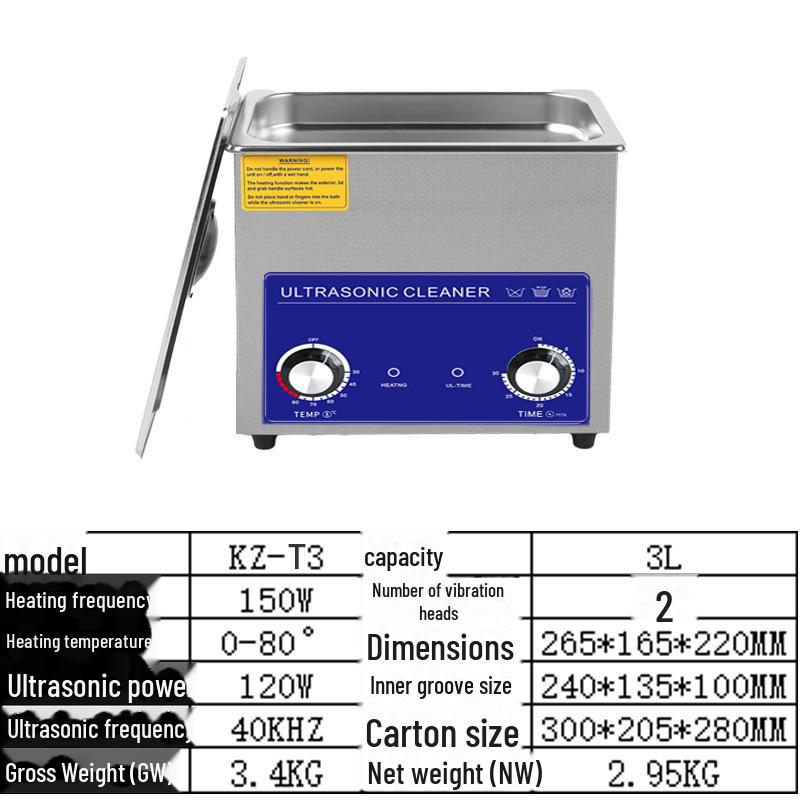 Ultrasonic Cleaner: Glasses, Jewelry, Circuit Boards & Household Items