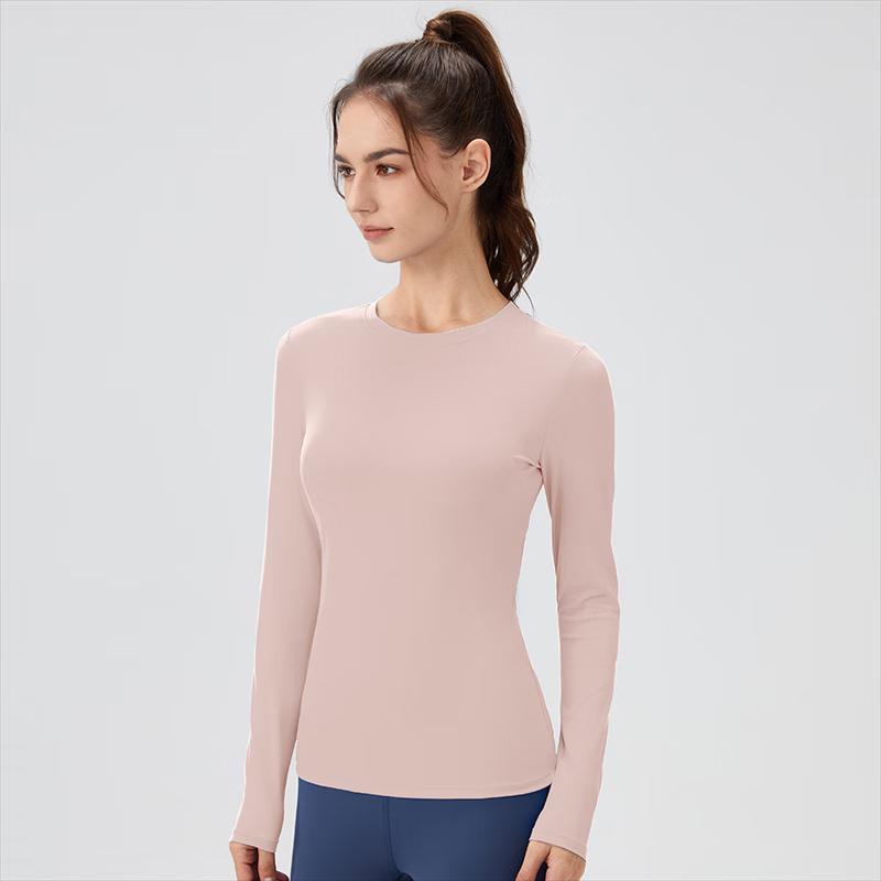 

Women s High-Elastic Tight-Fit Long Sleeve Yoga & Running T-Shirt XL