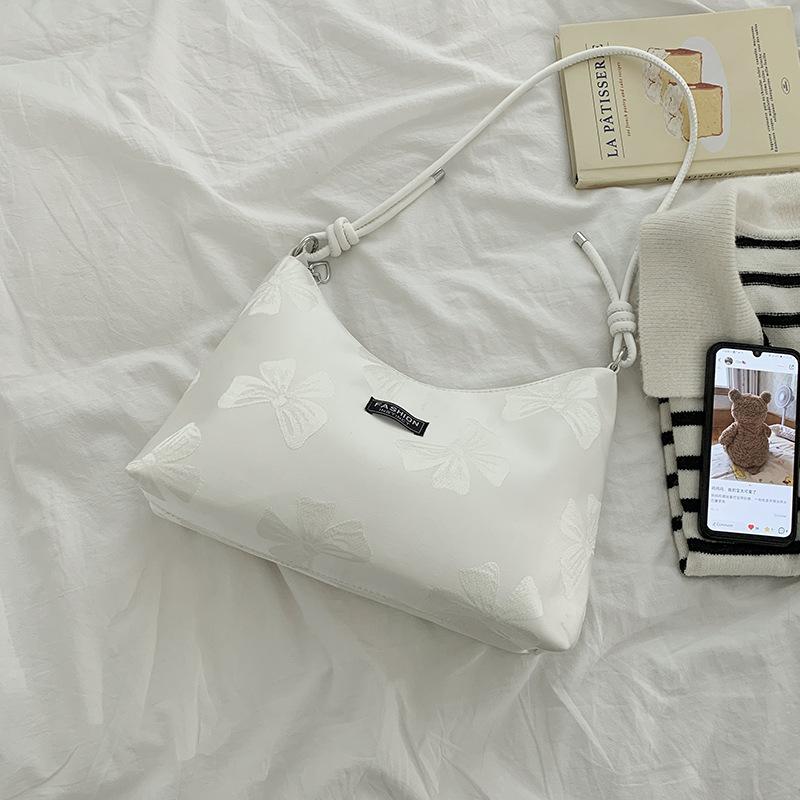 Bag Women S Summernewest All-Match Fashion Niche Design Shoulder Bag Armpit Bag Western Style Canvas Handbag