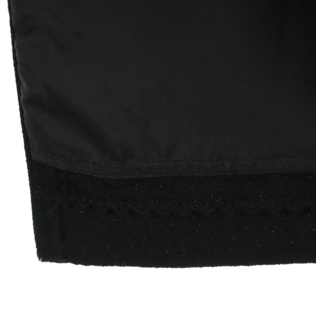 FOXEY BOUTIQUE Made In Japan Wool Midi Length Skirt 42 Black Women Used