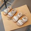 Girls' Sandals2026Summer New Children's Ballet-Style Princess Shoes with Bow and Lace for Baby Girls, Soft Sole Shoes