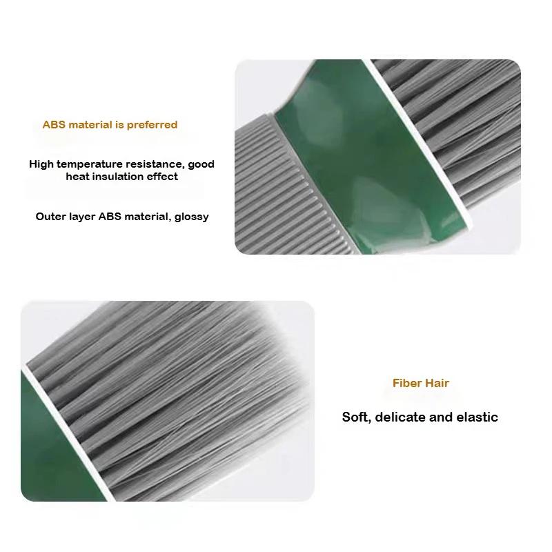 Barbershop Hair Dryer Brush for Salon Whirlwind Neck Cleaning Hair Sweeper Hairdressing Haircut Shredded Barber Hairbrush Tools