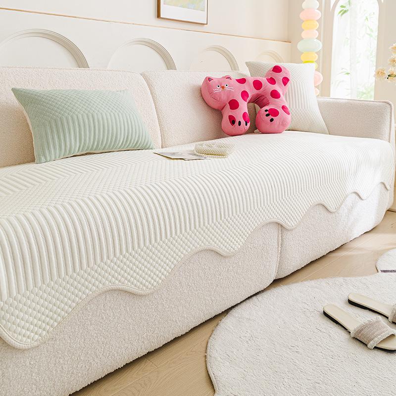 Small Fresh Sofa Seat Cushion Cool Summer Sofa Seat Cushion  New Fixed  New Sofa Cover