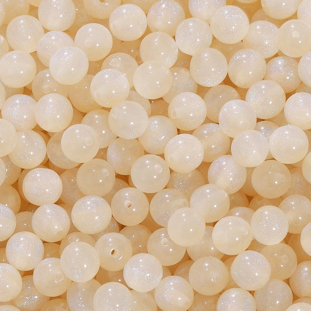10/20pcs/Lot 10mm Colorful Resin Round Shape Loose Spacer Beads For Jewelry Making DIY Charms Bracelet Necklace Accessories