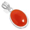 925 Sterling Silver Pendant Women Handmade Jewelry Valentine's Day Gift Amber Amethyst Black Onyx Carnelian Garnet Quartz Green Onyx Gold Stone