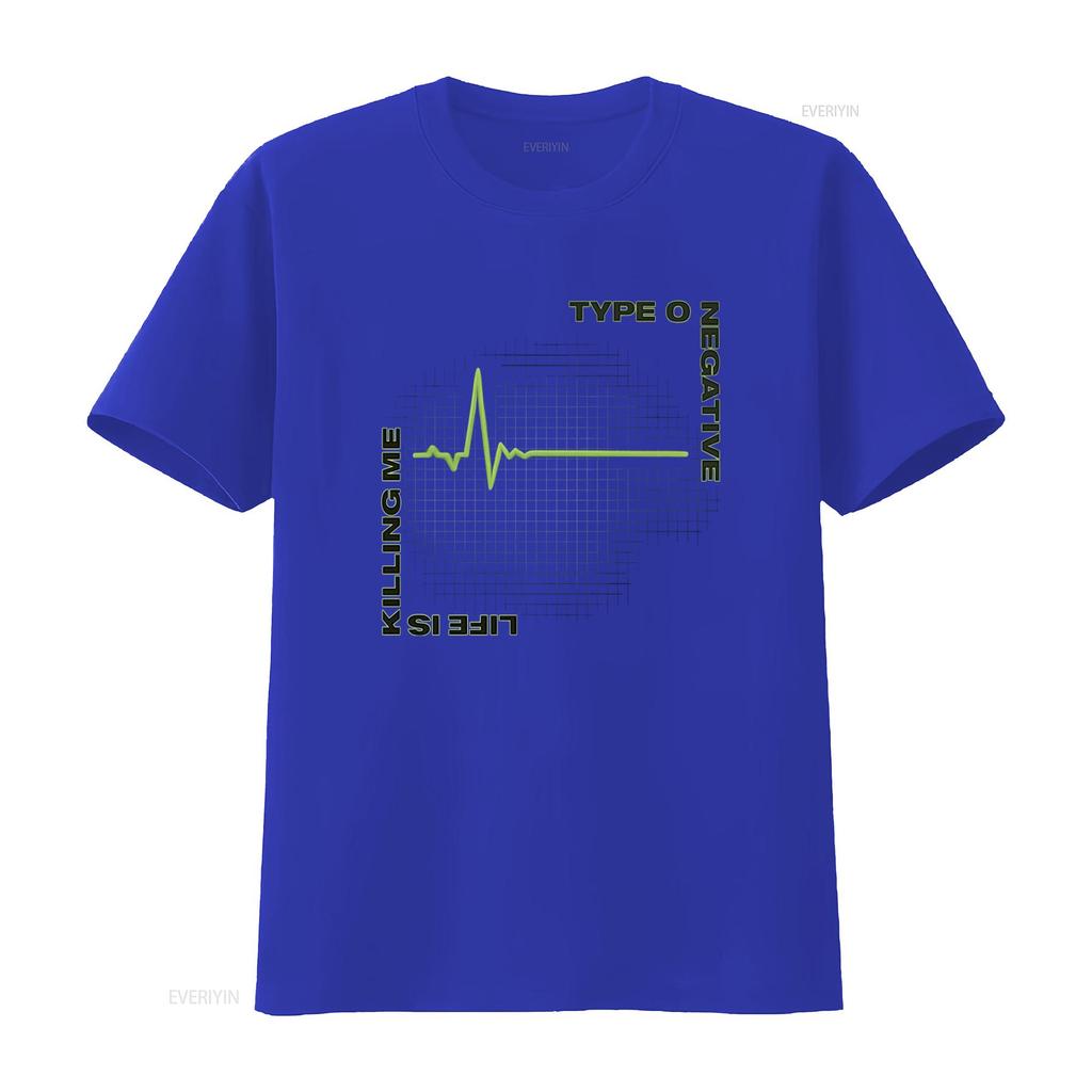 Vintage Type O Negative T Shirt with Heartbeat Design All Sizes S 2345Xl Vintage Washed Fashion Stylish Comfortable Breathable