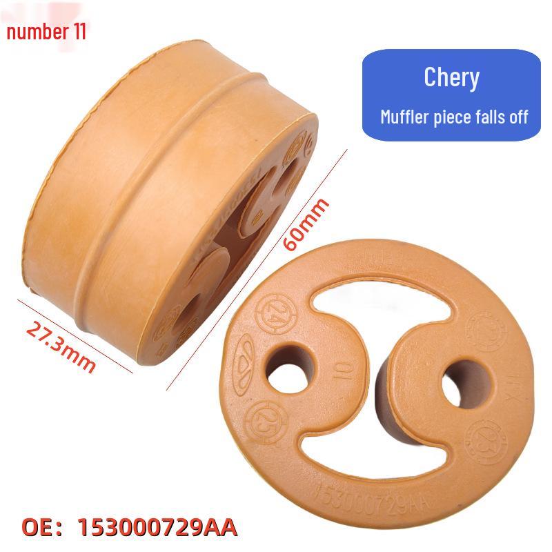 Universal Exhaust Pipe Muffler Hanger Rubber Sleeve