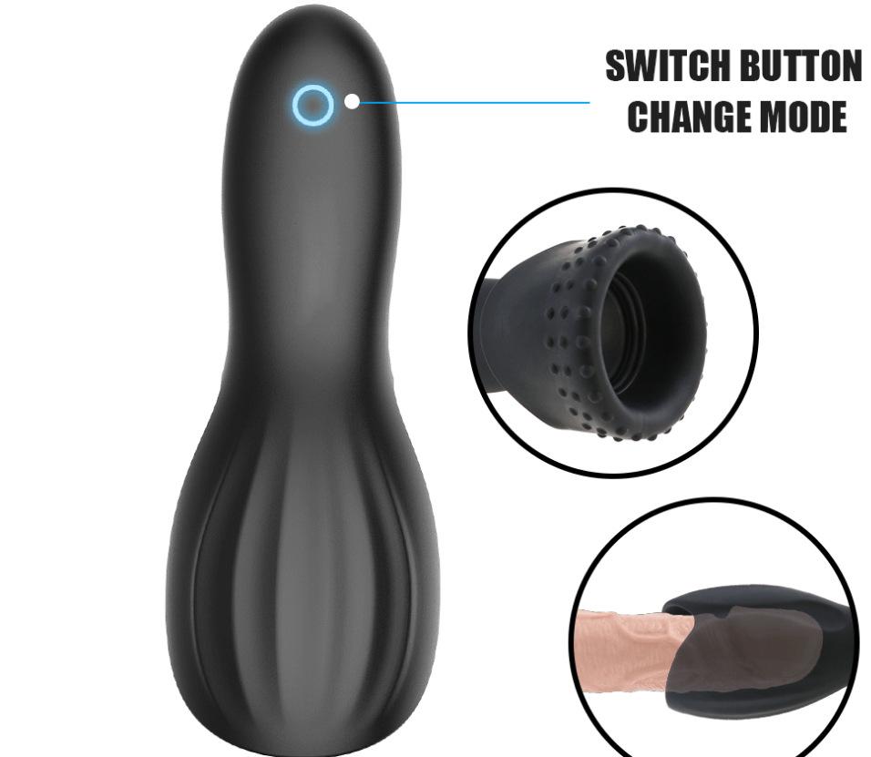 Automatic Male Masturbators Cup Masturbator Vibrating Pussy Vaginas For Men Blowjob Stroker Penis Stimulation Sex Toy
