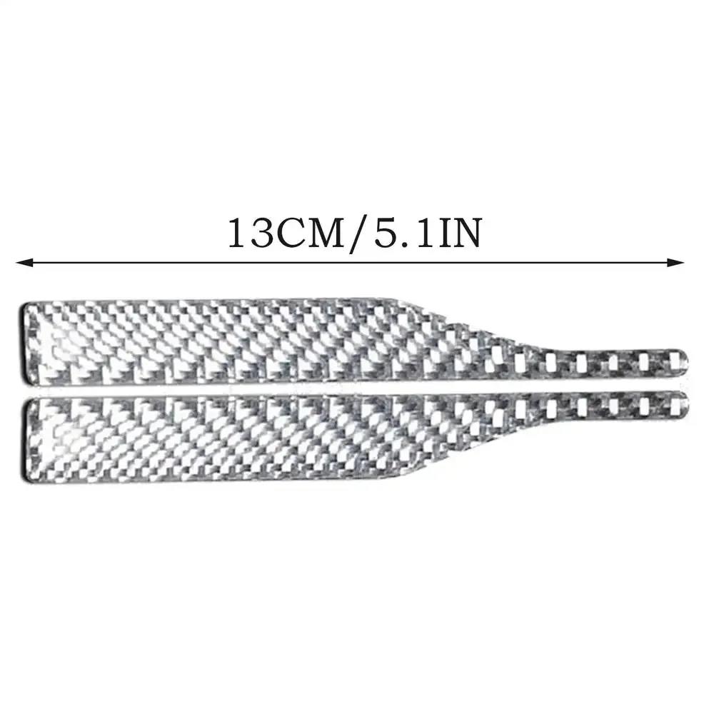 Car Side Mirror Anti Collision Strip Carbon Fiber Look Scratch Protector Sticker Universal for Door Edge Bumper Guard Trim Interior Mirrors 6