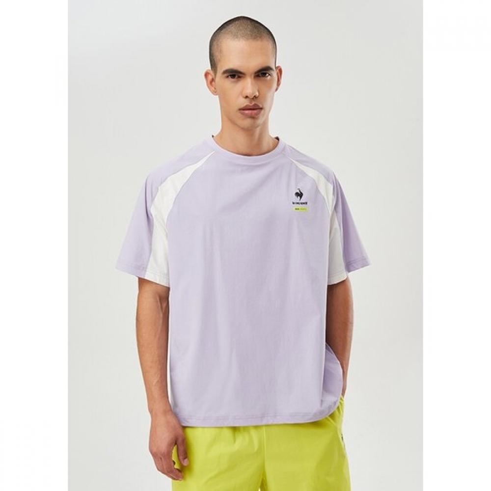 Le Coq Sportif Aga thinfLex Short sLeeve Piste Mpp LKK light khaki/90 female M