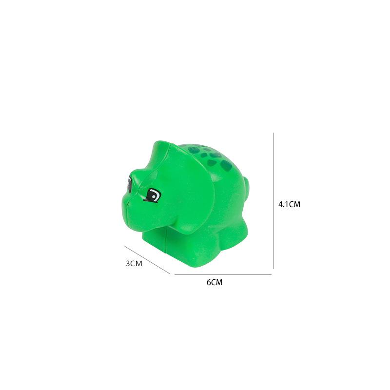 Large Dinosaur Building Blocks: Transforming T-Rex, Pterodactyl, Dilophosaurus & Velociraptor Scene Accessories Set