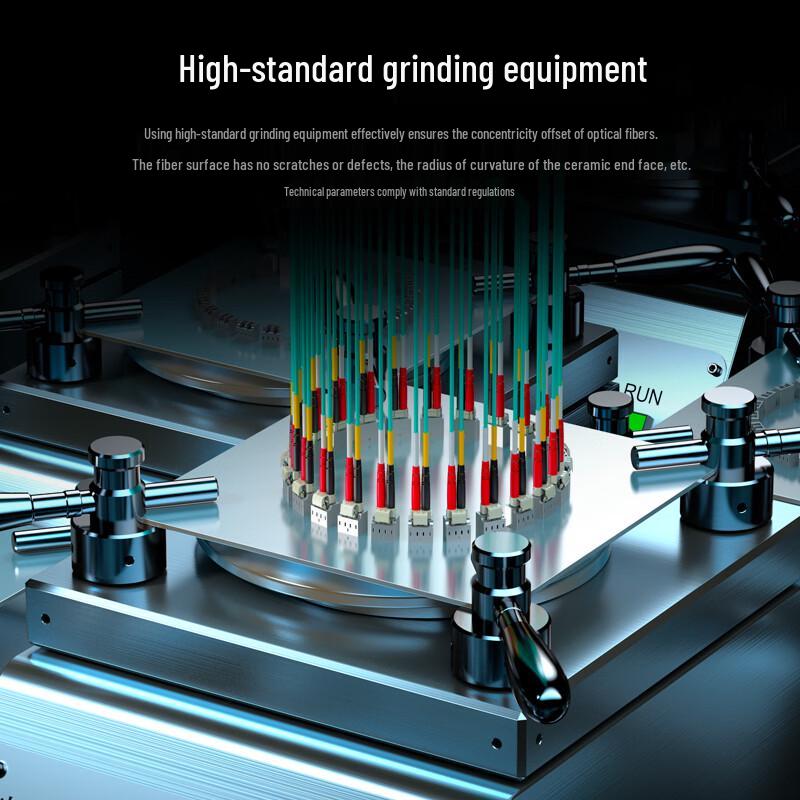 Shengwei OM3 Multimode LC-ST 10 Gigabit Fiber Optic Patch Cable