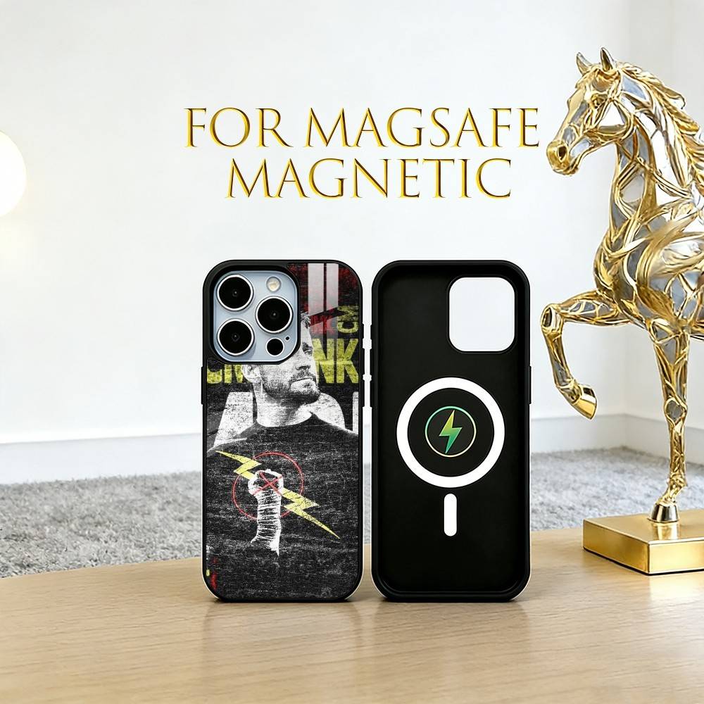 Wrestler CM P-Punk  Phone Case For iPhone17,16,15,14,13,12,11 Plus,Pro Magnetic For Magsafe Wireless Charging
