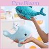 Whale Plush Toy For Kids Soft Cartoon Marine Animal Gift For Children