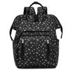 Schoolbag Internet Celebrity Floral Bow Mommy Bag Large Capacity Shoulder Backpack Carry Out Walking Baby Maternity Storage Backpack