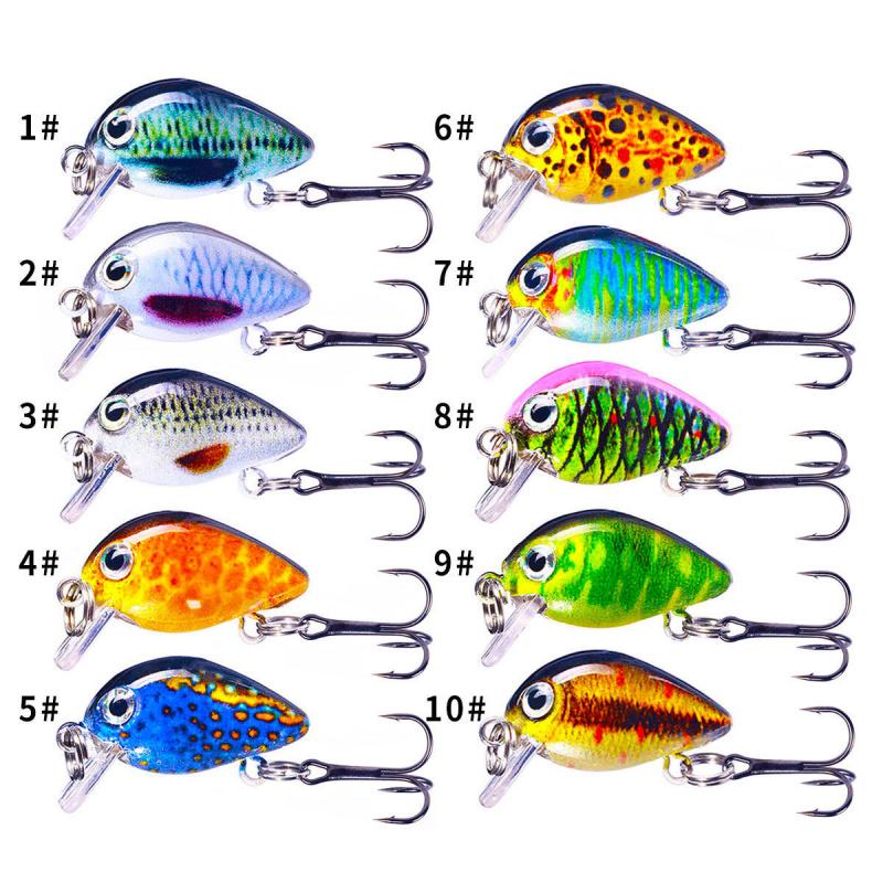 3DPrint Bionic1.5G 4CMFloating Rock Fathead Lure Universal Freshwater Saltwater Fishing Special Bait
