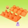 Halloween Silicone Baking Mold Set for Ghost Bat Spider Skull Chocolate Candy Gummy DIY Fondant Mousse Crafts