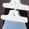 Skirt Clip Hangers Anti Slip Traceless Clip Skirt Hangers With Silicone Layer Strong Load Bearing Space Saving Multifunctional