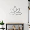 1pc Zen Lotus Metal Wall Art Sculpture Flower Home Decor Party Decoration Housewarming Birthday Gift