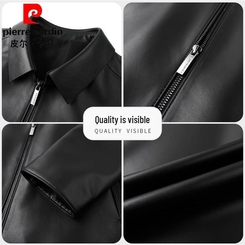 Pierre Cardin Men's Genuine Sheepskin Leather Jacket