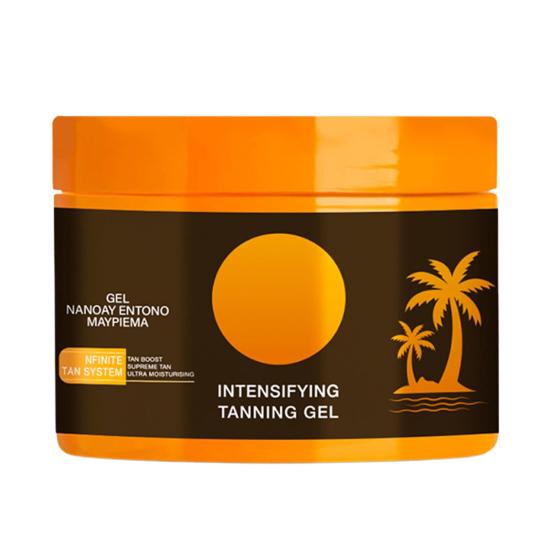 Přírodní krémový gel urychlující opálení 150 ml Intenzivní opalovací gel pro solária Venkovní Nemastný Krémový pro obnovu pokožky pro všechny typy pleti