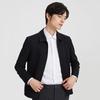 TRIES Men's Classic Solid Lapel Jacket