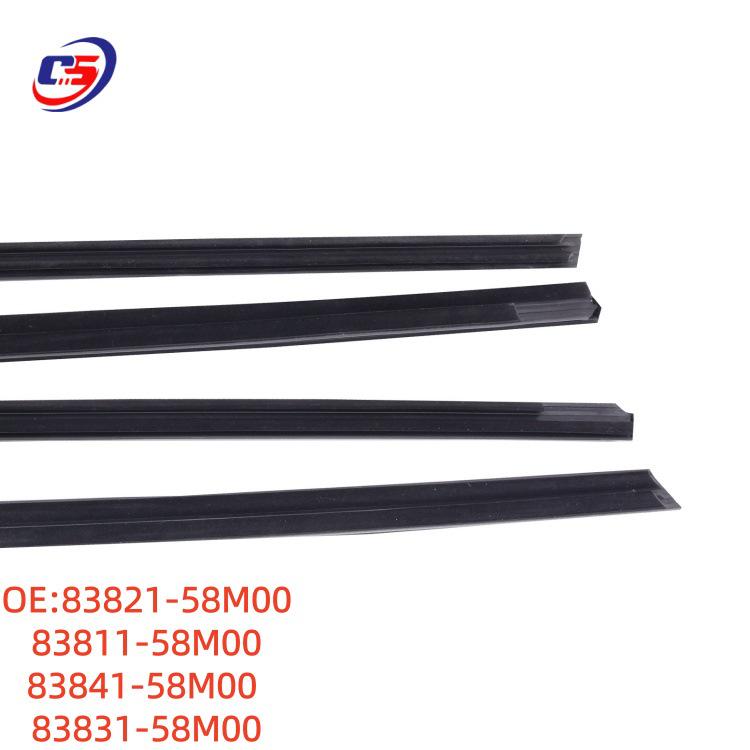 SUZUKI SWIFT 12-17 Door Window Glass Waterproof Seal Strip 83821-58M00